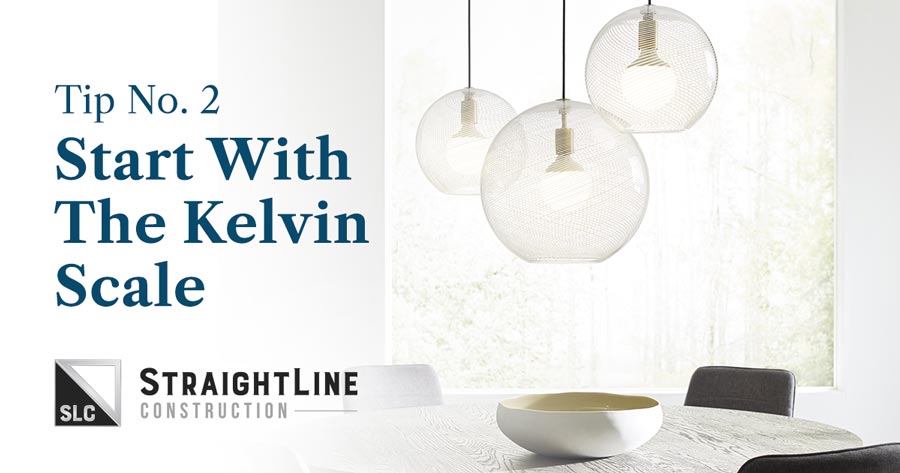 Lighting Tip - Star with the kelving scale