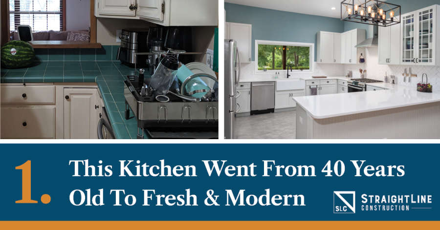 This Kitchen went from 40 years old to Fresh and Modern